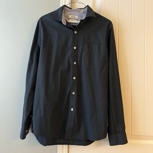 Van Heusen polka dot dress shirt